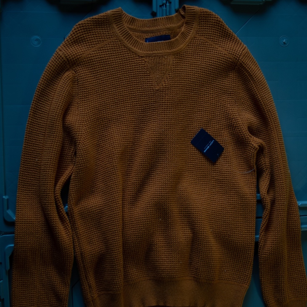 Orange Lucky Brand Knitwear Sweater Medium NWT